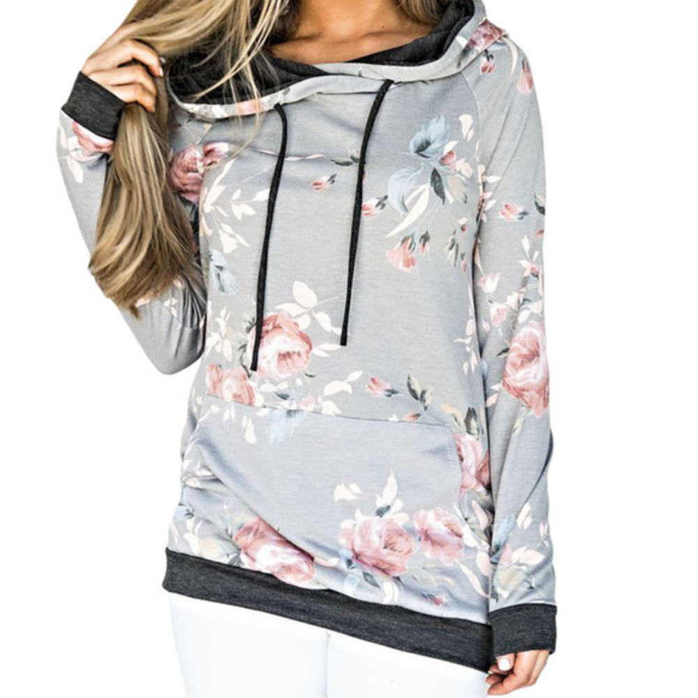 $19 5⭐️ RATED Ginny Rose Hoodie Size M - Picture 1 of 5
