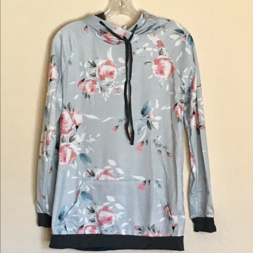 $19 5⭐️ RATED Ginny Rose Hoodie Size M - Picture 4 of 5