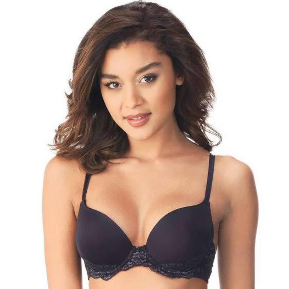 Lily of France Sensational Lace Push-Up Bra 