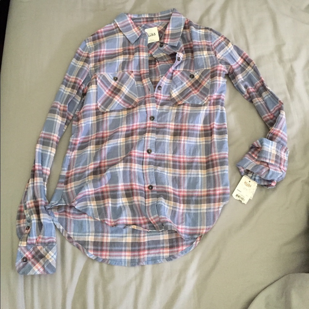 Mudd blue flannel