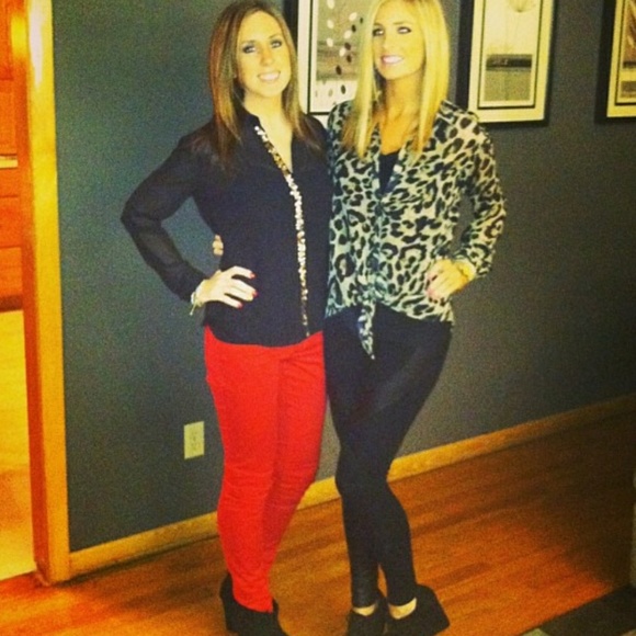 Black sheer top - Picture 3 of 4