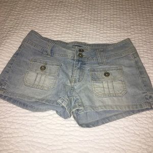 Light blue hot shorts Light blue hot shorts