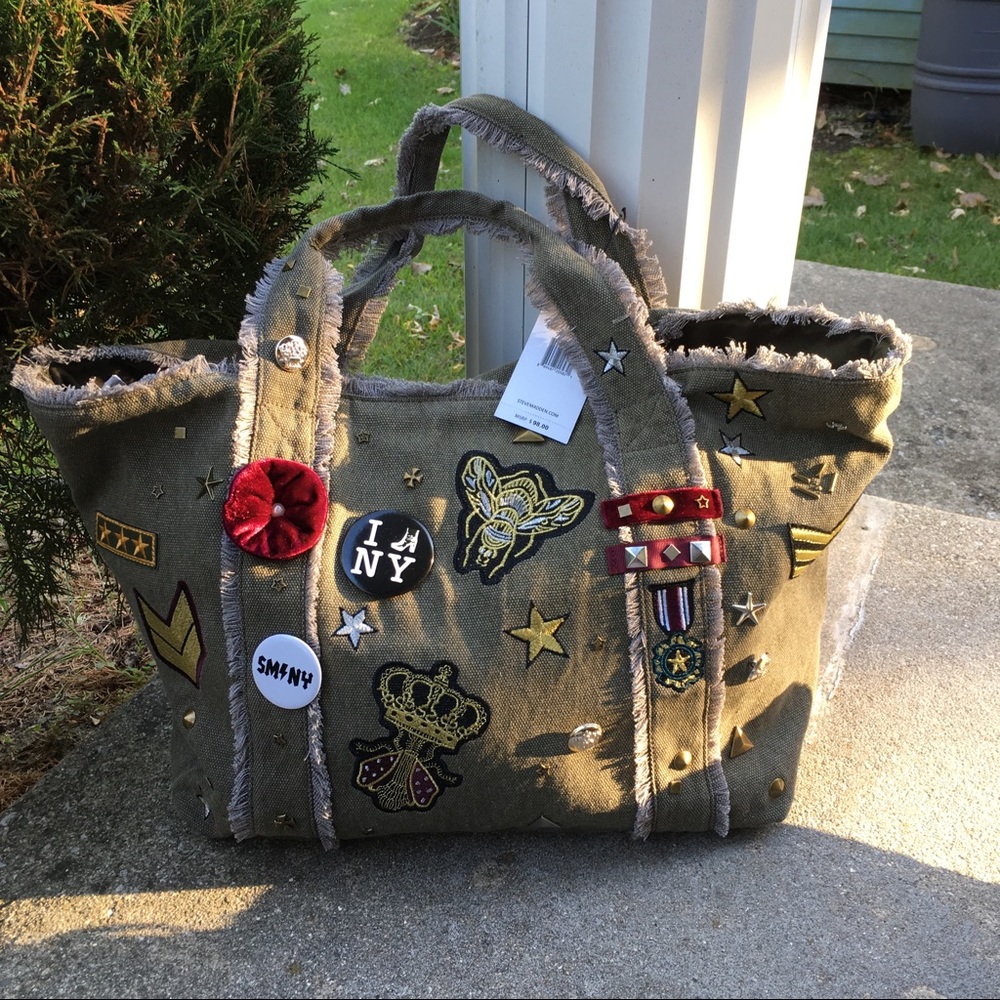 1 DAY Sale Military-Chic Tote 💲4️⃣0️⃣🅿️🅿️