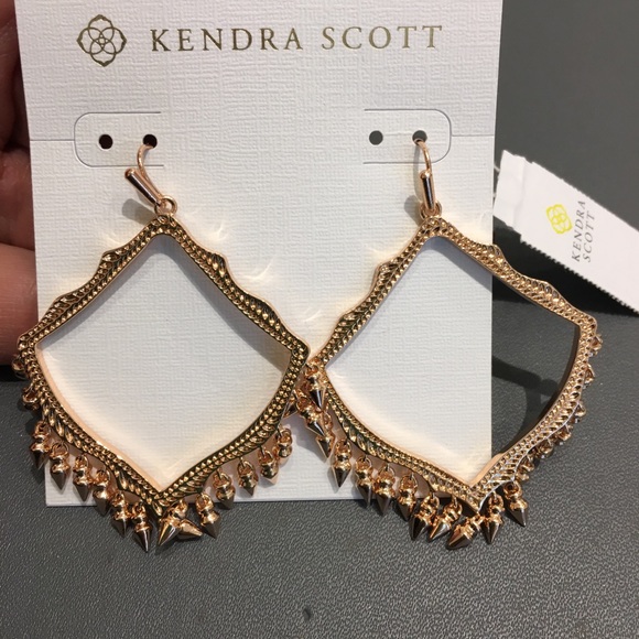 Kendra Scott Lacy Drop Earrings - Picture 2 of 3