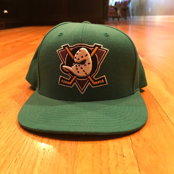 Mitchell Ness Mighty Ducks Nhl Snapback 