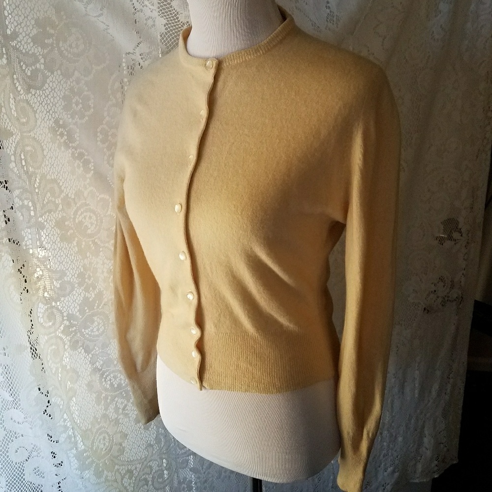 1950s Cashmere Cardigan