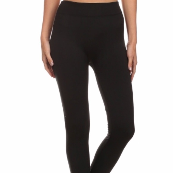 Thermal Fleece Lined Leggings - Picture 2 of 5