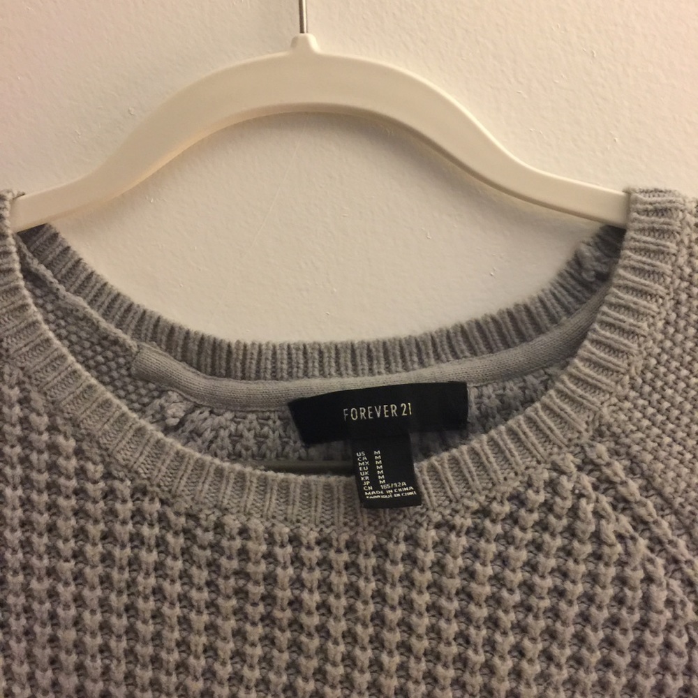 Gray Fall Sweater - Picture 2 of 2