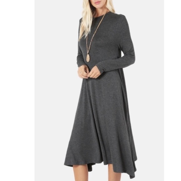 MIDI DRESS - Picture 2 of 3