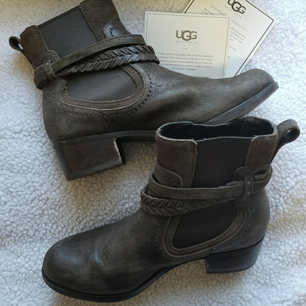 Ugg brown ankle boots