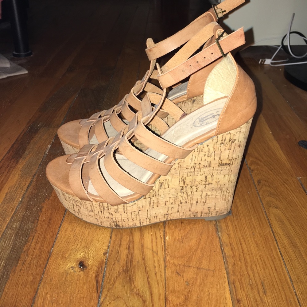 Wedge heels size 7.5