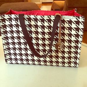 Spartina Houndstooth Market Tote