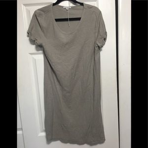 James Peter  Grey T shirt dress