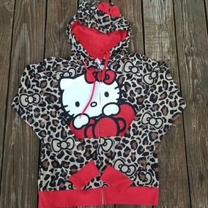 Hello kitty zip up