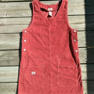 Corduroy orange dress Corduroy orange dress