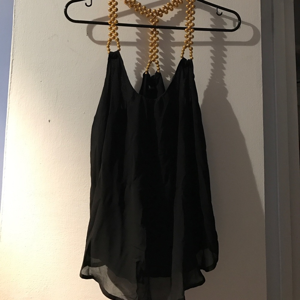 Xoxo black tank top