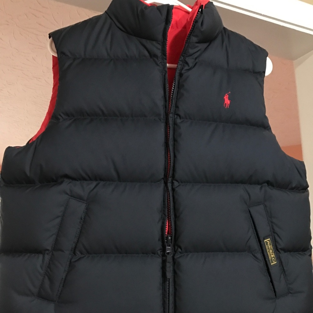 Ralph Lauren reversible down vest