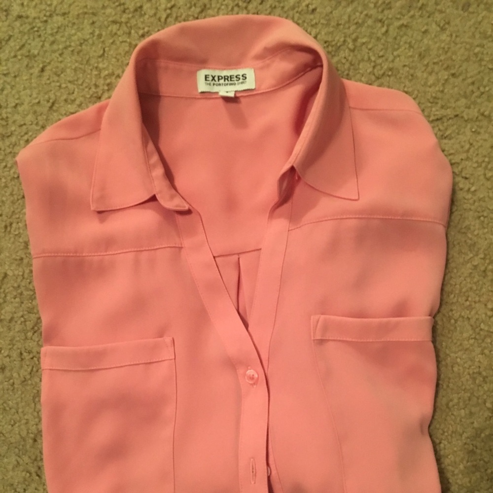 Express Pink Portofino Shirt