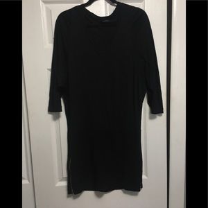 Theory bat sleeve mini dress