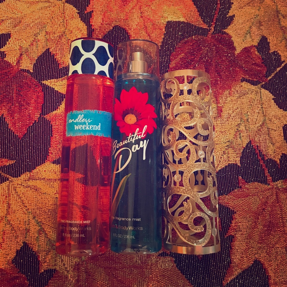 Barely used Bath and body works bundle