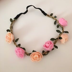 📦 Flower crown headband