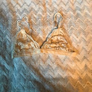 Cream Urban Outfitters Bralette