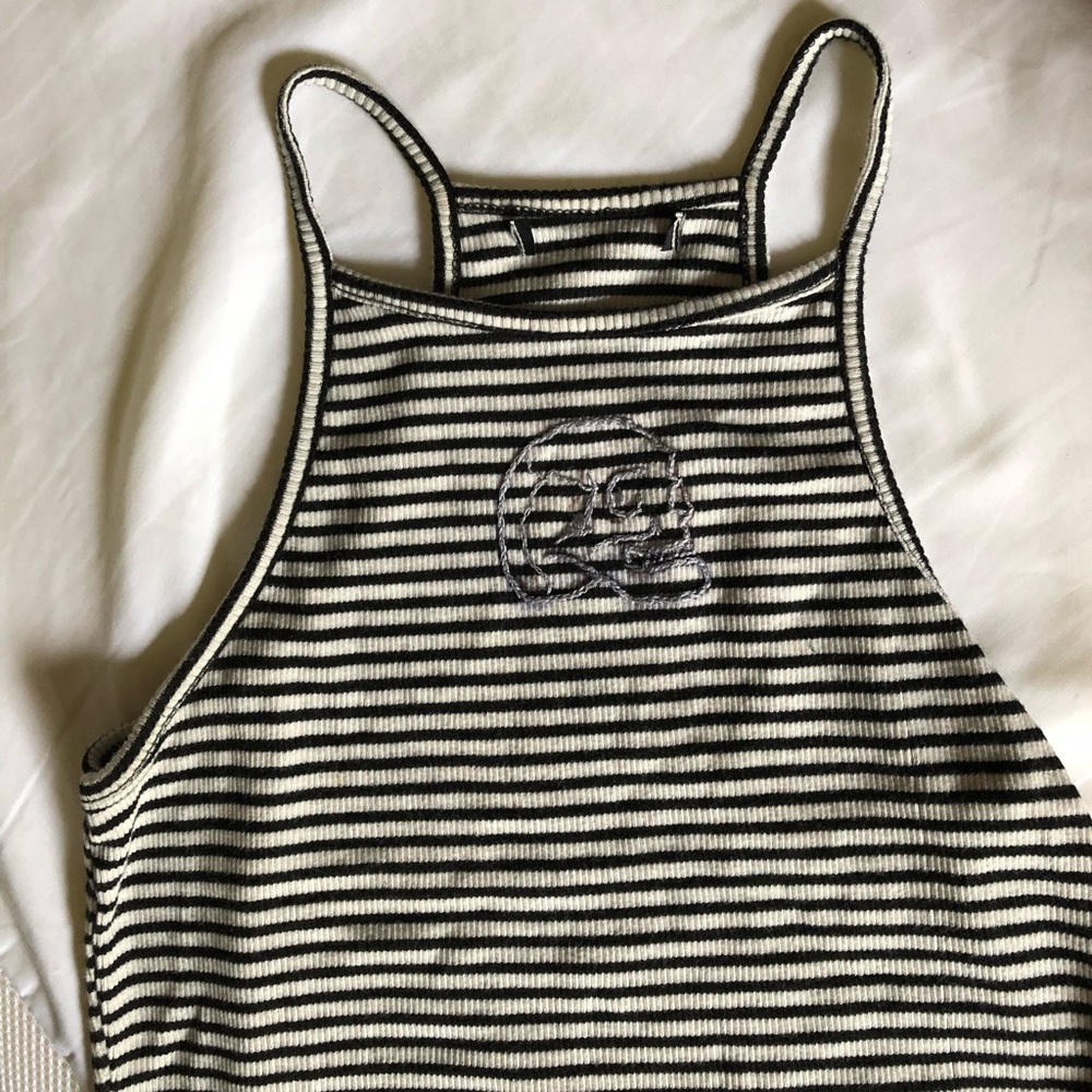 Embroidered Tank Top