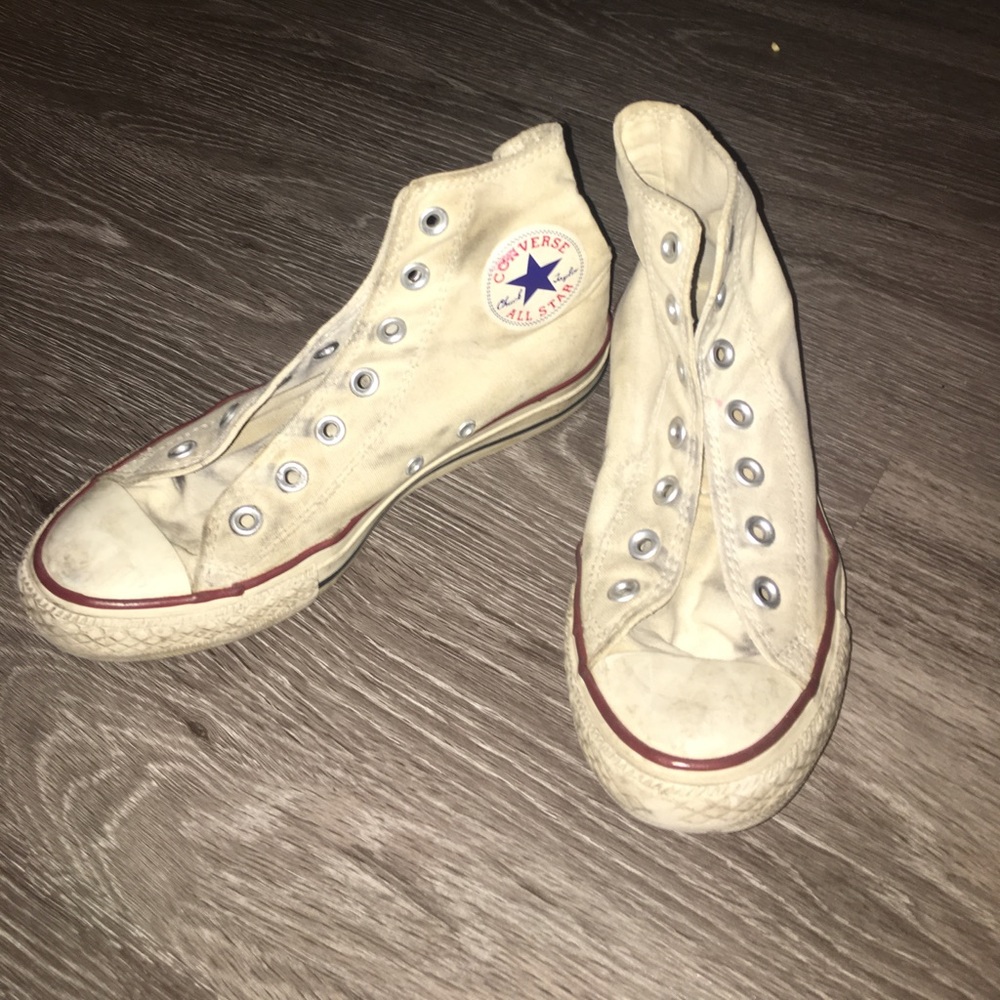 White converse✨
