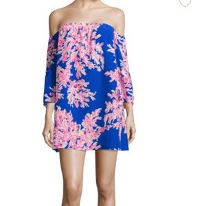 New with tags Lilly Pulitzer Sanilla Silk Dress