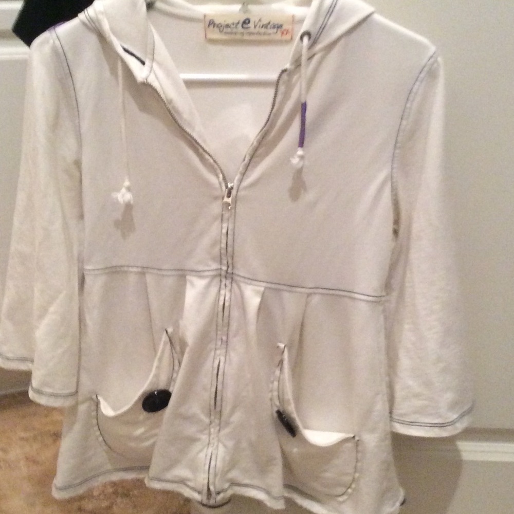 Project e Vintage zip up hoodie