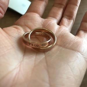 Tiffany & Co. Rubedo Double Interlocking Ring