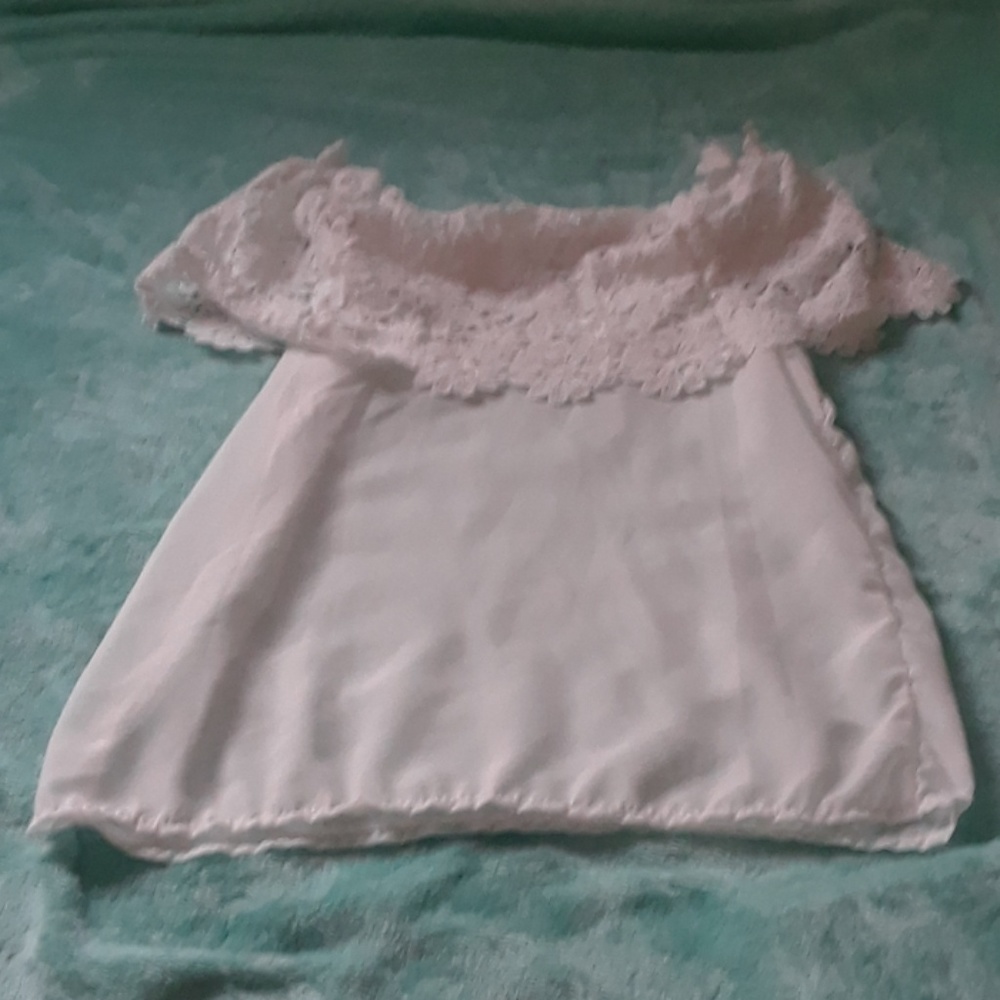 Off the shoulder blouse
