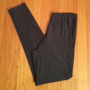 One Size Gray Leggings