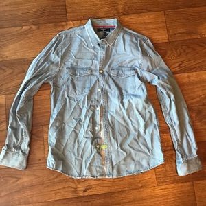 Forever 21 denim button down