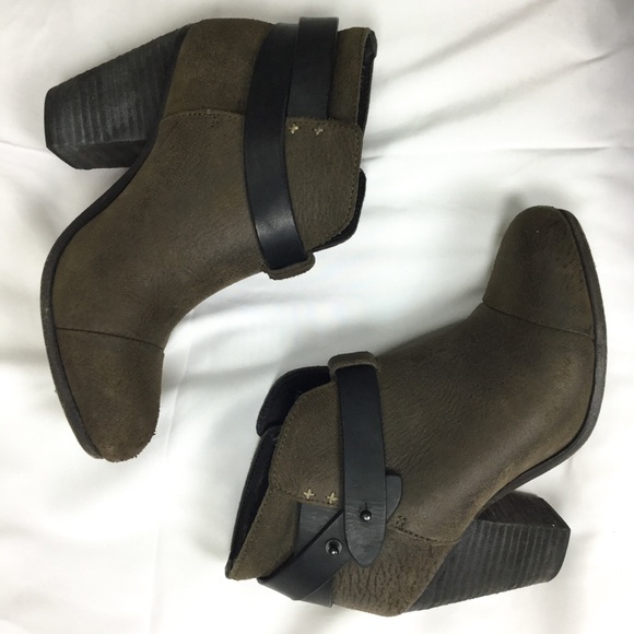 ‼️sold‼️Rag & Bone Harrow olive leather boots - Picture 5 of 8