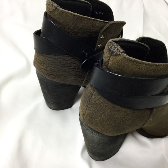 ‼️sold‼️Rag & Bone Harrow olive leather boots - Picture 6 of 8