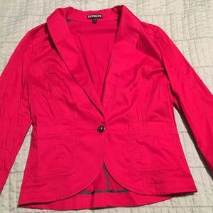 Bright Red Express Brand Blazer Size 10