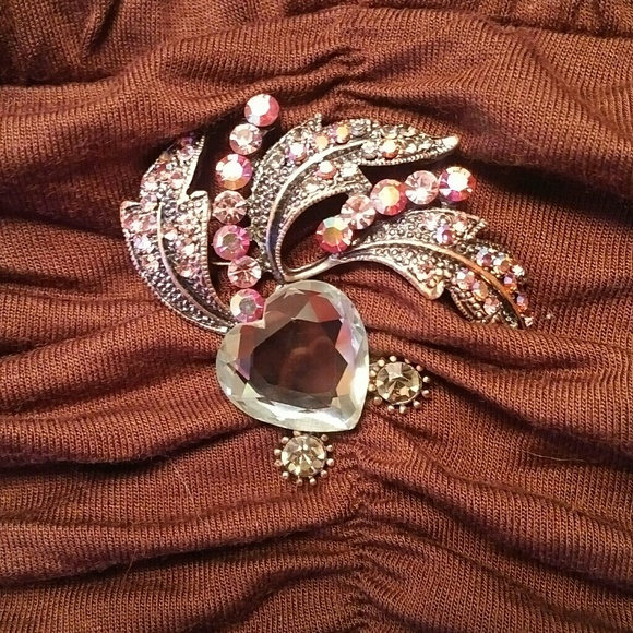 Cest Moi long flowy brown dress small - Picture 7 of 8