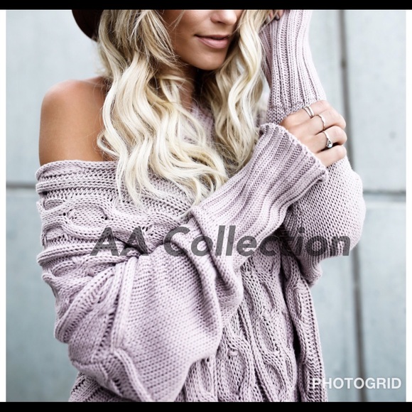 Oversized loose fit knit sweater S/M or M/L sold - Picture 2 of 8