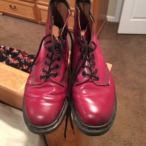 Doc martens reddish