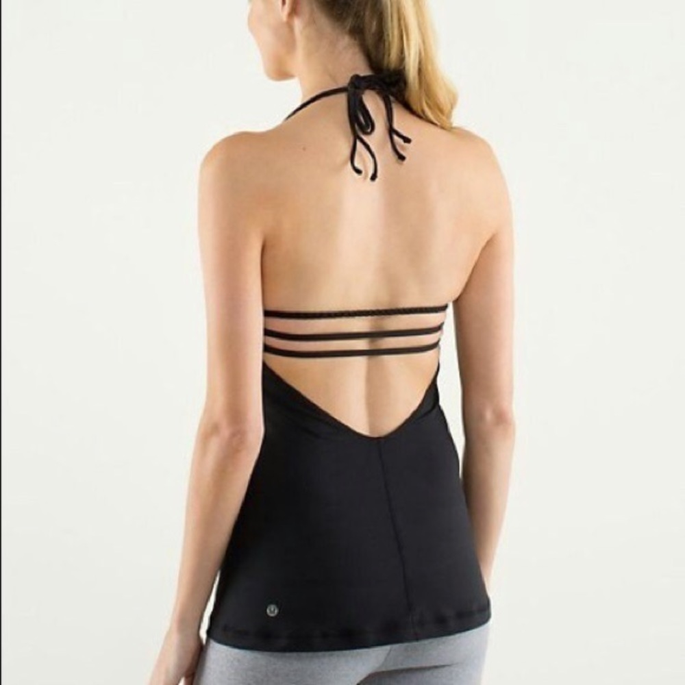 Lululemon Wandering Yoga Halter Tank