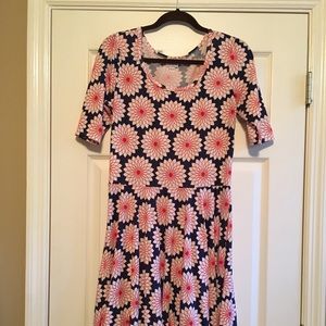 LulaRoe Nicole Dress, Large