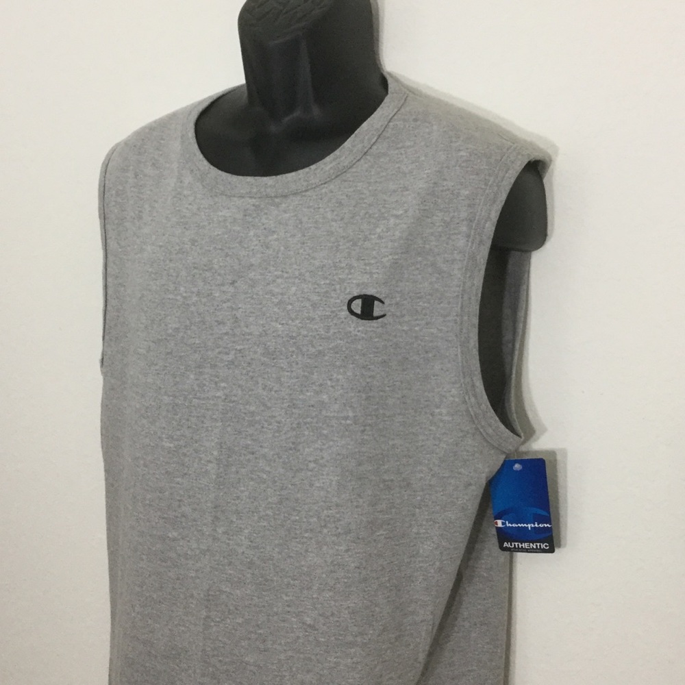 Champion Jersey Muscle Tee NWT Gym Fitness Basics