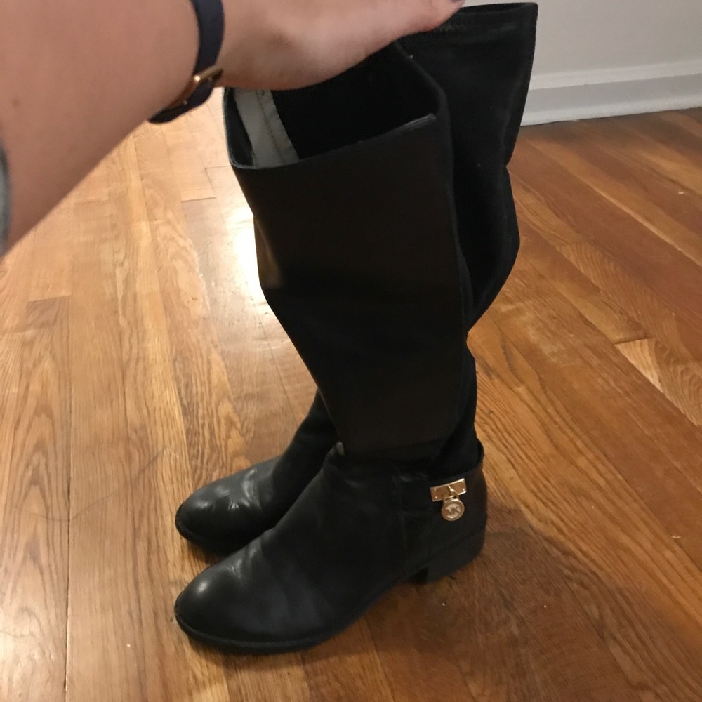 Michael Kors Black Boots- Barely Worn