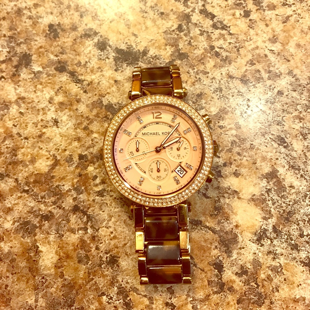 Michael Kors Rose Gold Watch