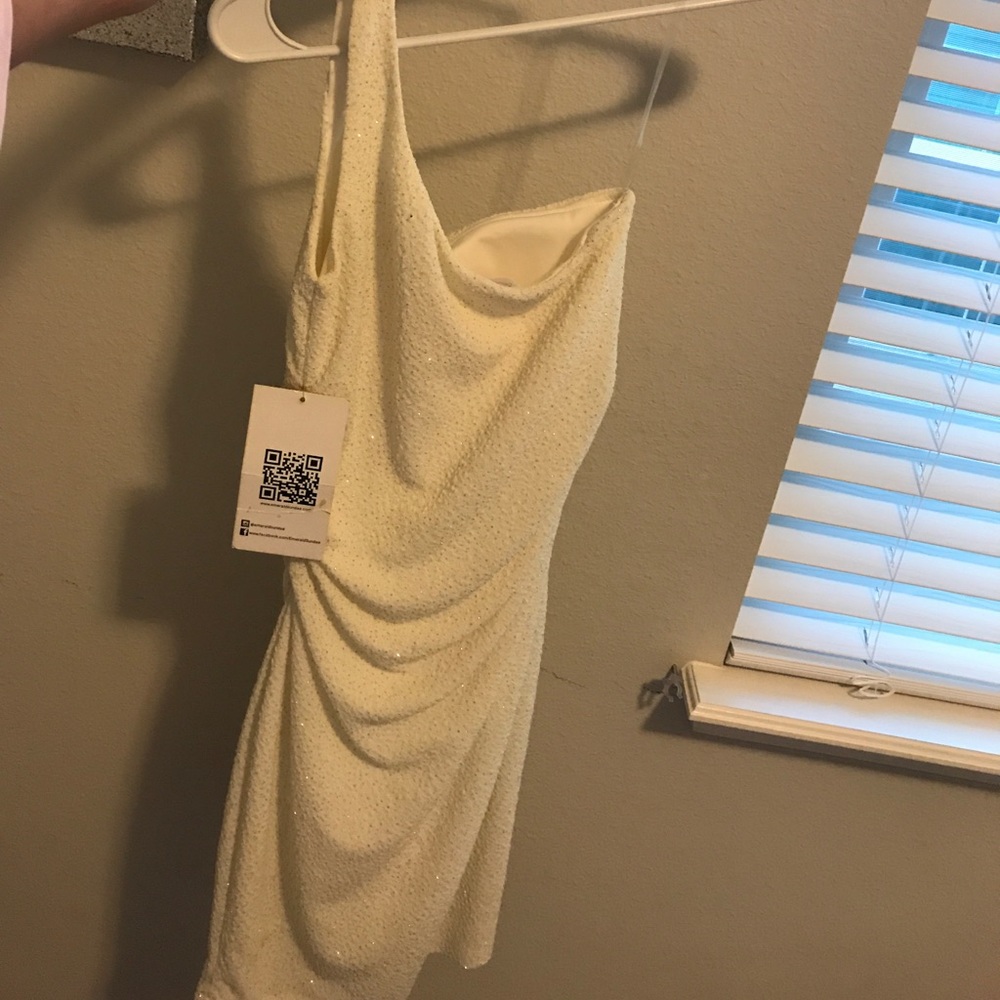 white homecoming dress