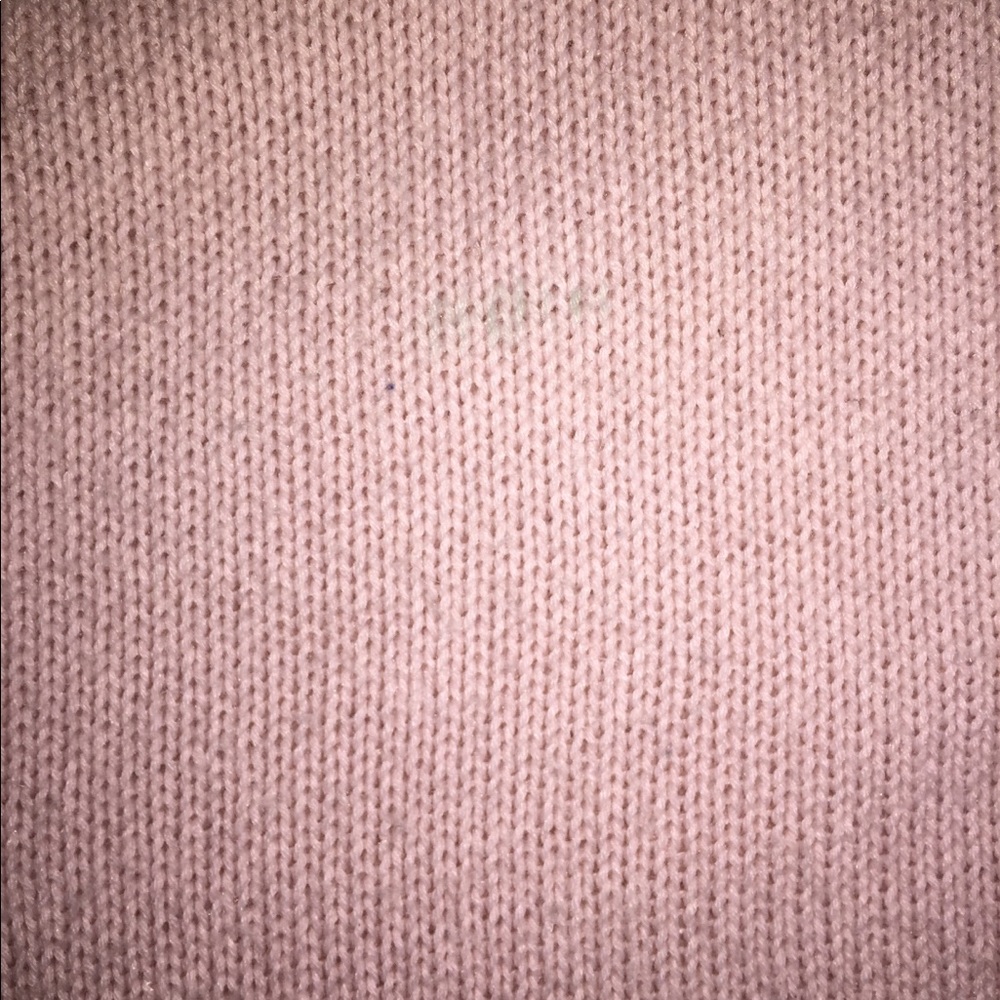  SOLD  Brandy Melville Soft Pink Knit Sweater - Picture 4 of 6