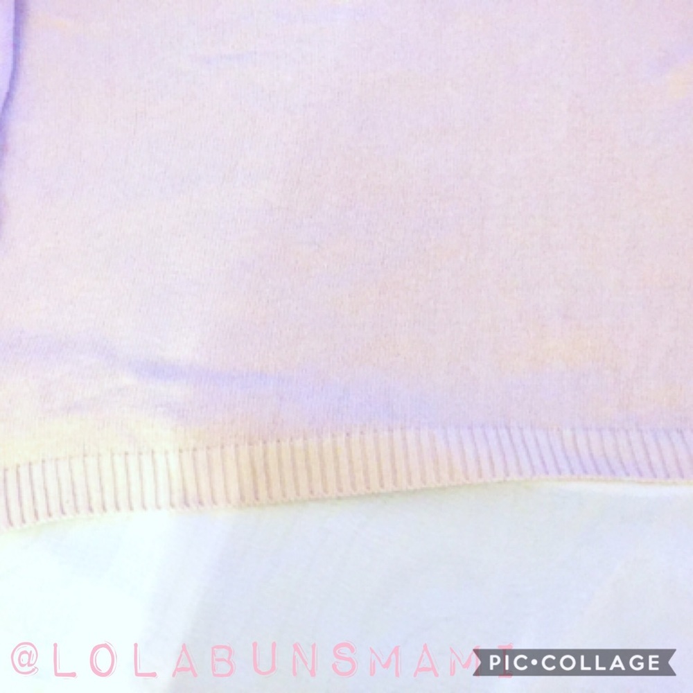  SOLD  Brandy Melville Soft Pink Knit Sweater - Picture 6 of 6