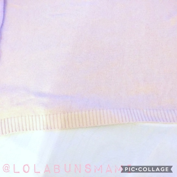  SOLD  Brandy Melville Soft Pink Knit Sweater - Picture 6 of 6