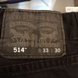Men's Levi's straight leg black jeans Men's Levi's straight leg black jeans